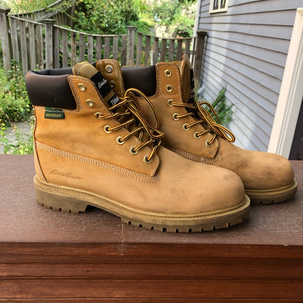 Eddie Bauer timberland style boots